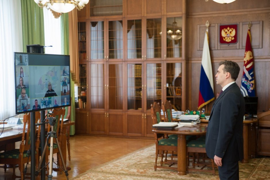 Рабочий кабинет губернатора