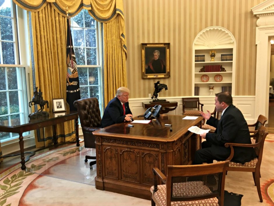 Овальный кабинет президента США Трамп