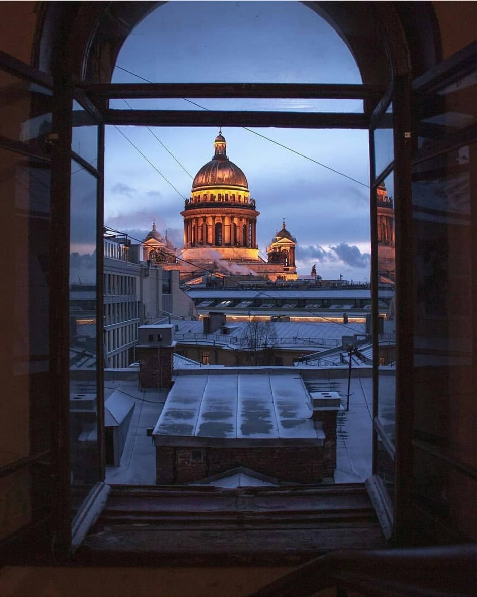 Исаакиевский собор окна