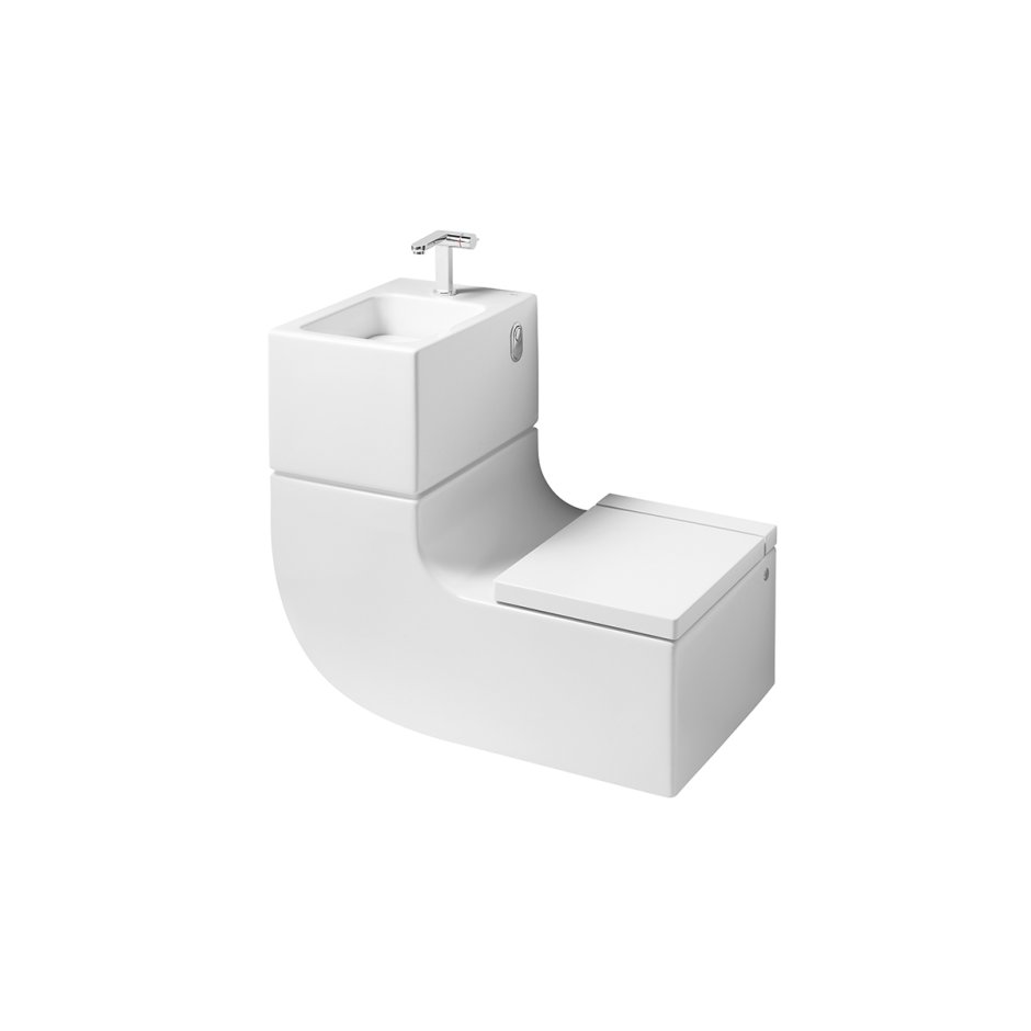 Roca w+w 893020001 комплект унитаз+раковина