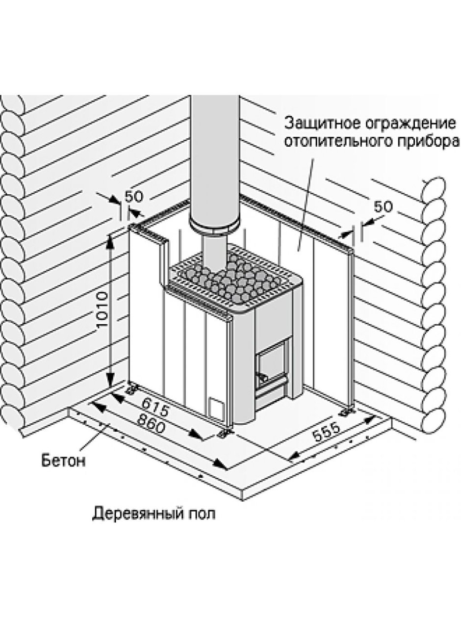 Печь для бани Harvia m3 SL чертежи
