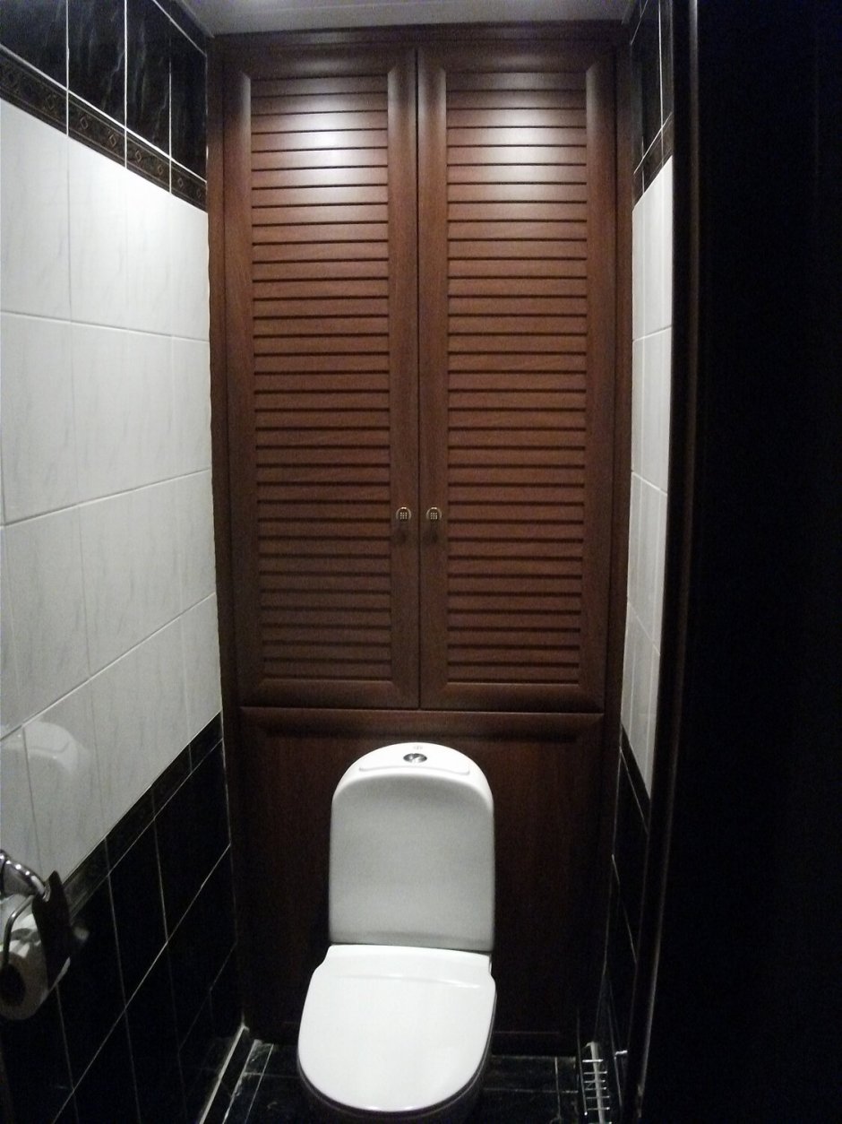 Дверцы для сантехнического шкафа в туалете