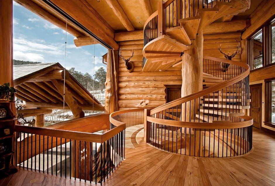Интересные деревянные дома