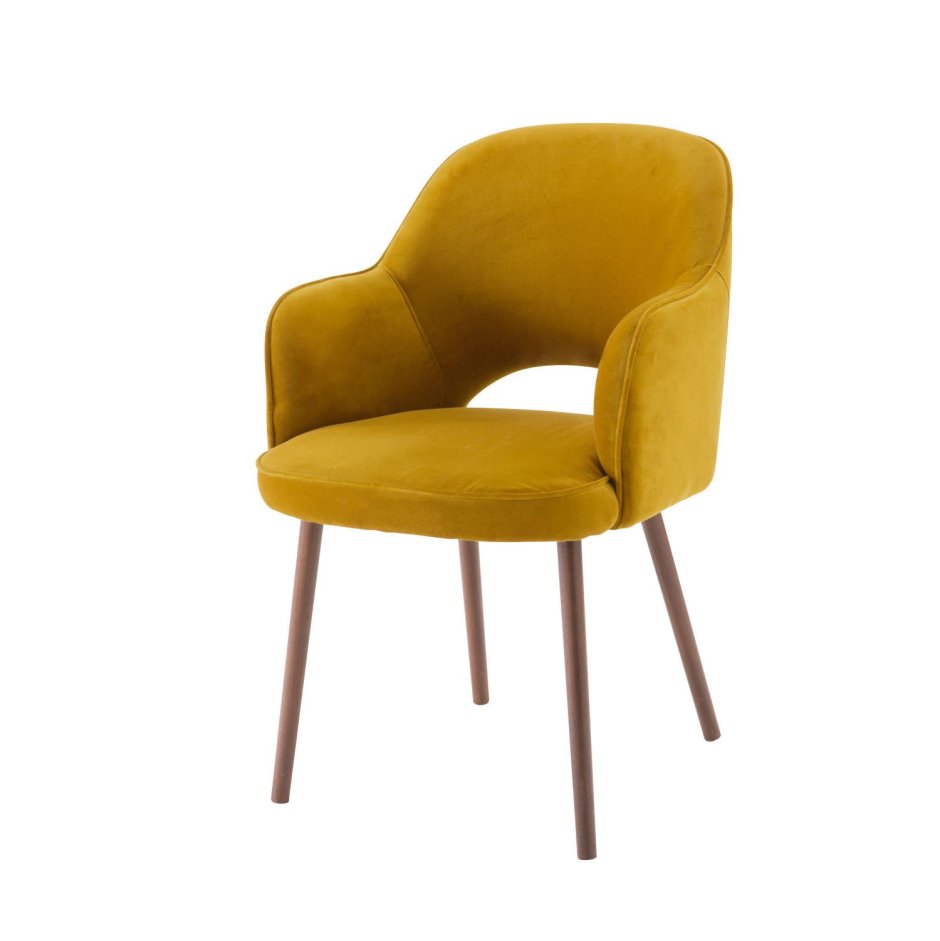 Кресло Лион Velvet Yellow