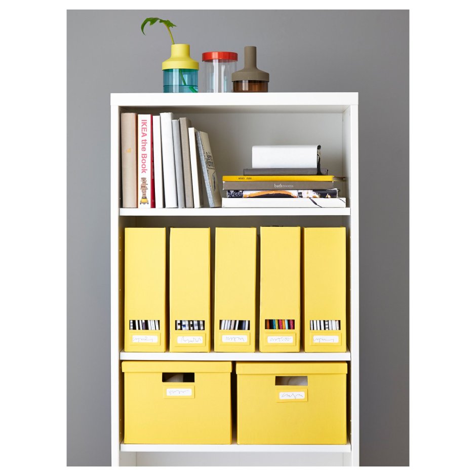 Стеллаж Билли желтый икеа