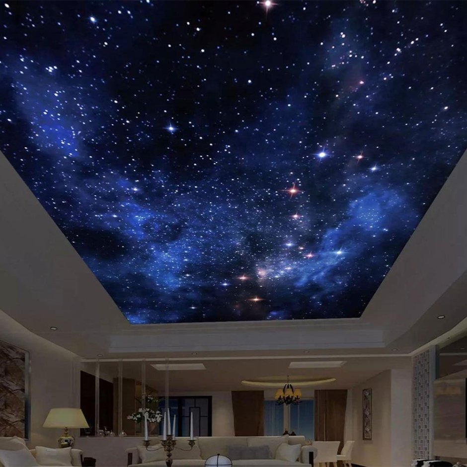 Подвесной потолок звездное небо