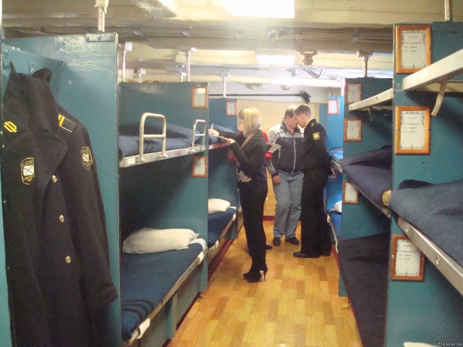 Кубрик на корабле для Матросов