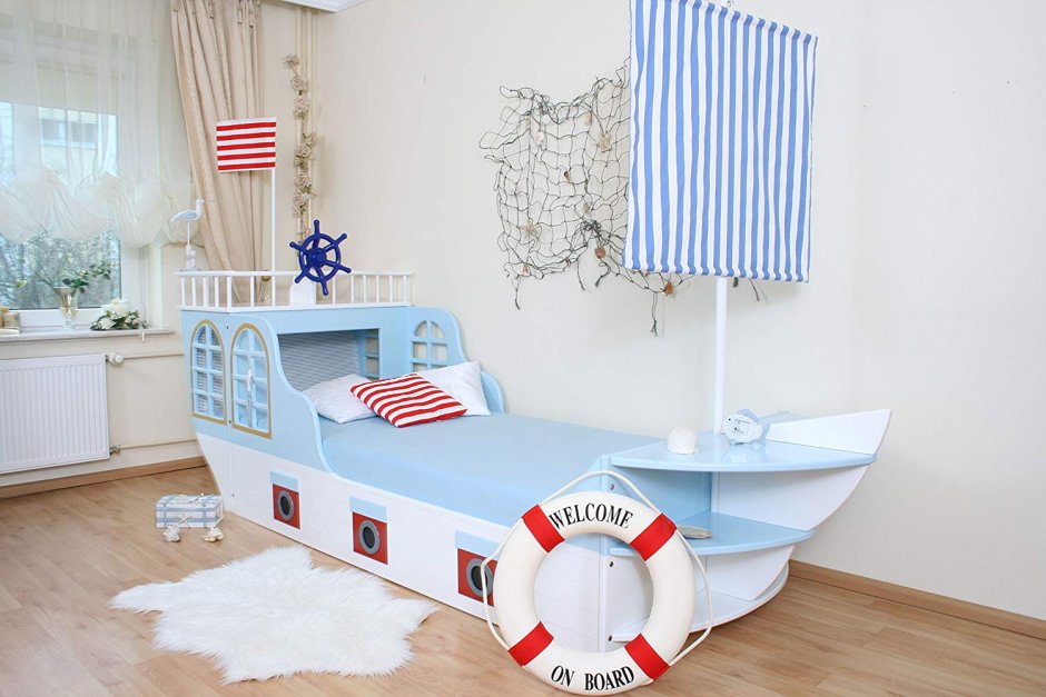 Кровать корабль