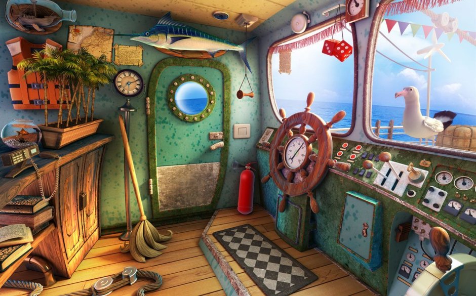 Детская каюта капитана