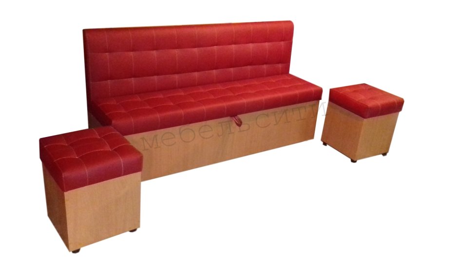 Диван кухонный пуфы