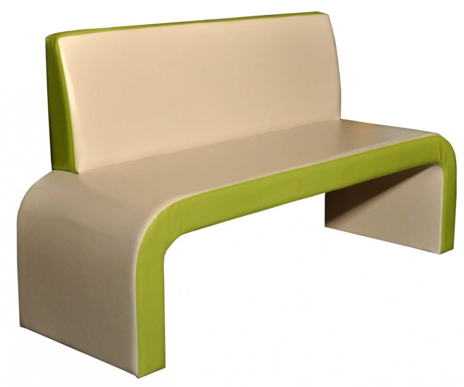 Кухонная банкетка со спинкой