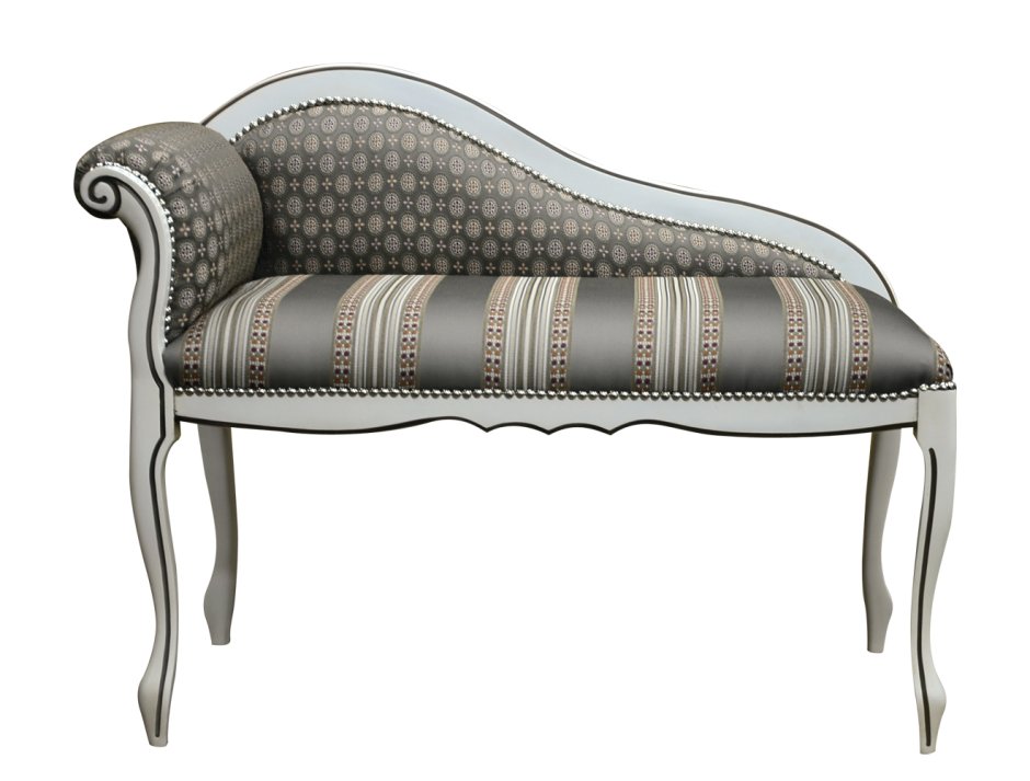 Банкетка Луиза с подлокотником и спинкой