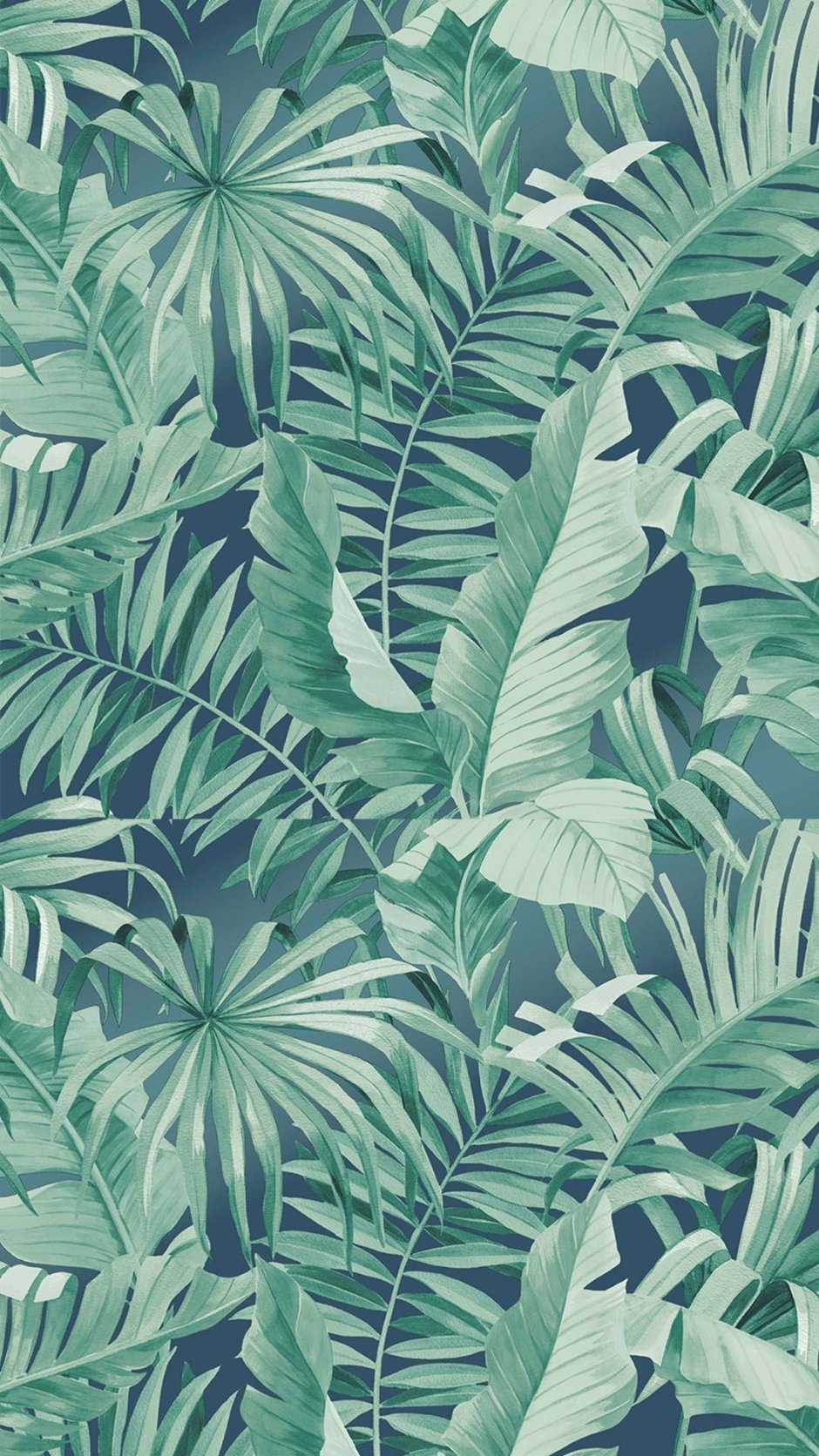 Эми нэйлдоесм тропические листья 64