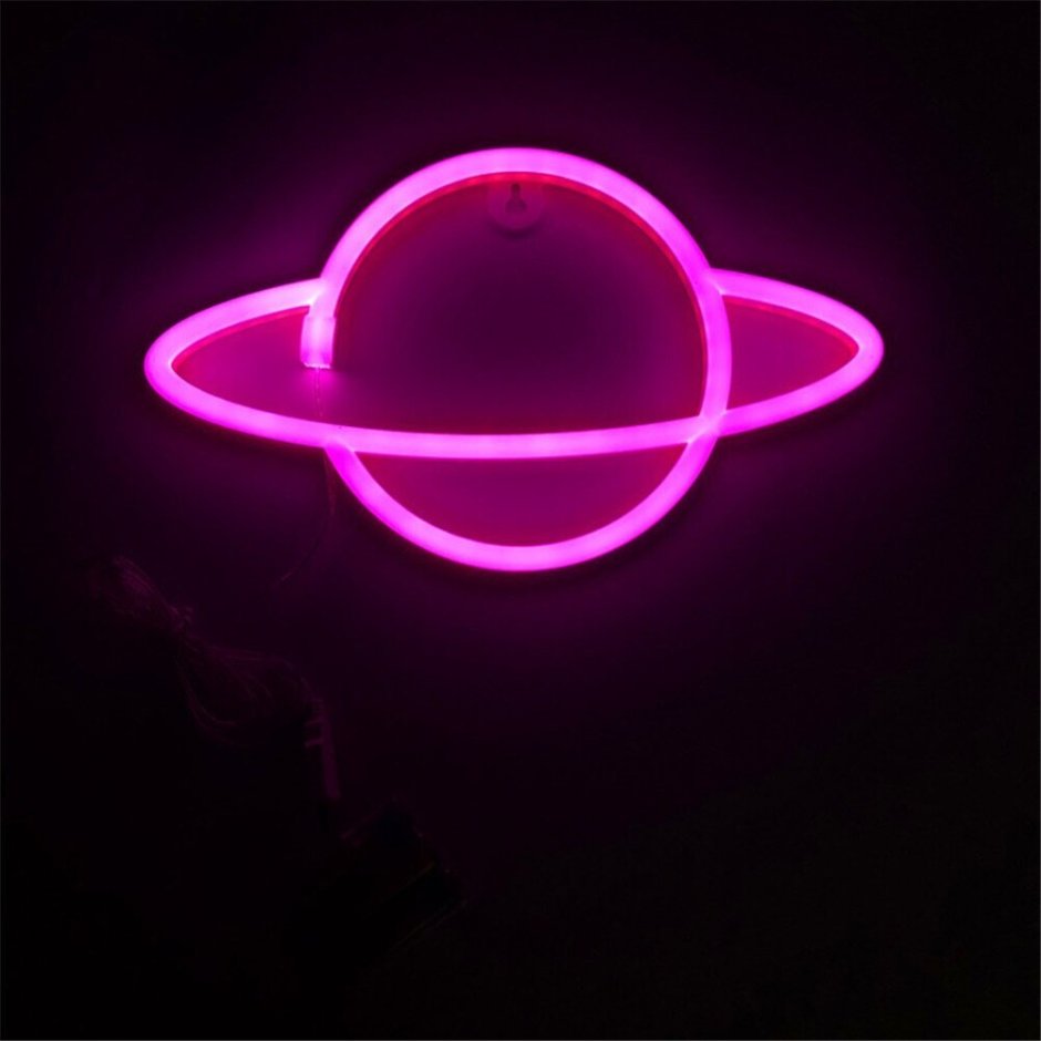 Planet Neon Wall Light