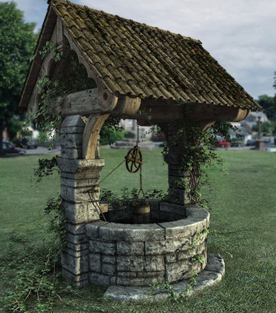 Старинный колодец