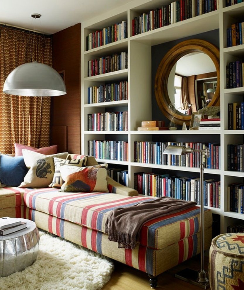 Спальни со книжнами ктлками