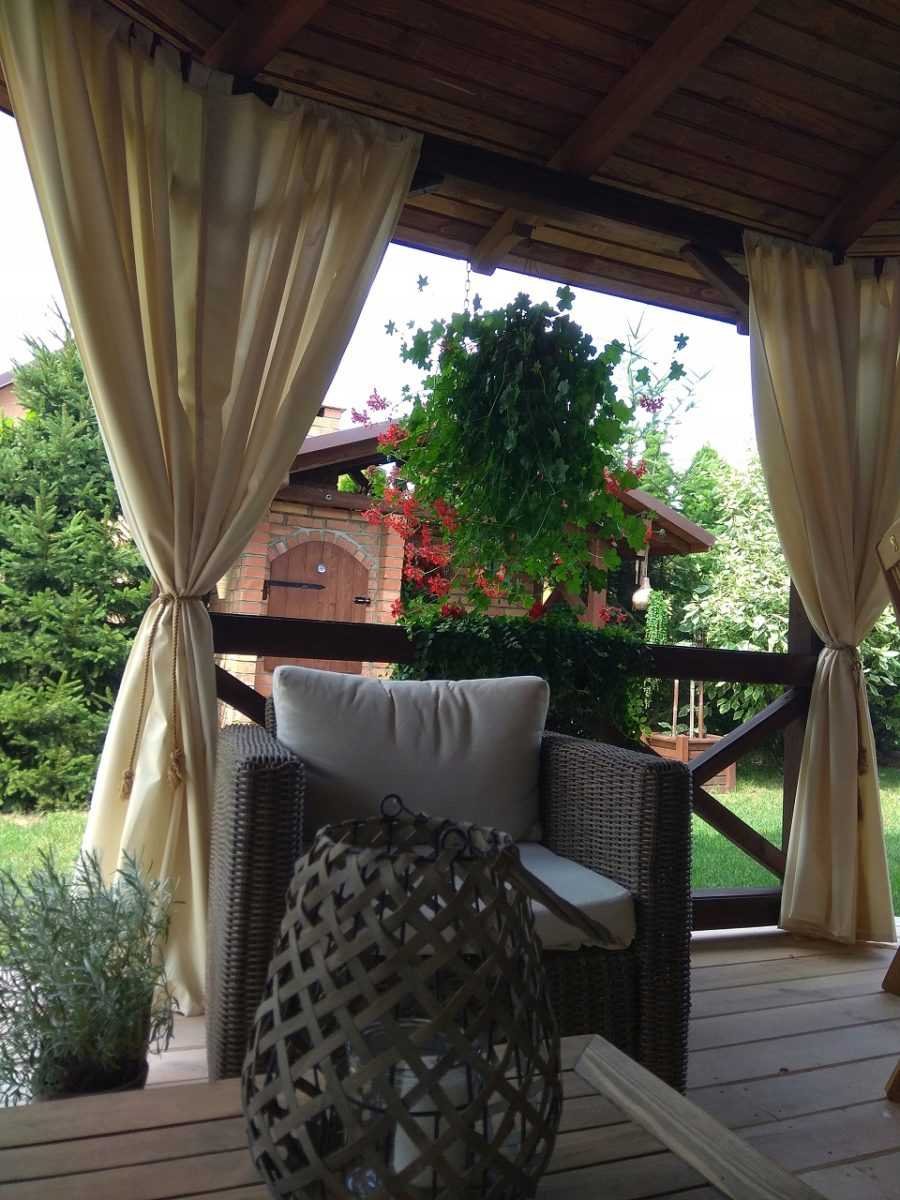 Шторы для беседки уличные