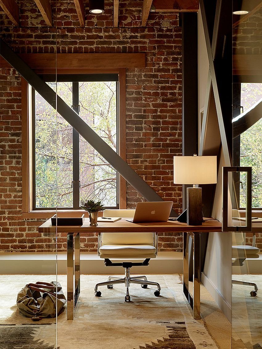 Loft Design Interior кирпич офис