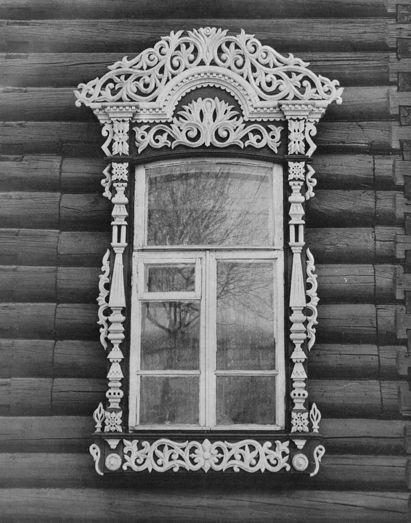 Деревянное зодчество Томск окна