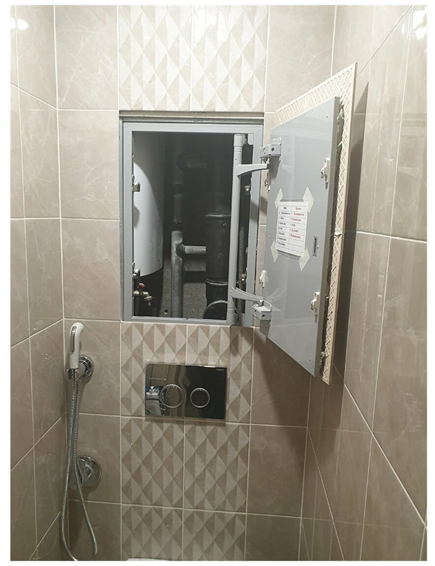 Люк под плитку стил 50x30