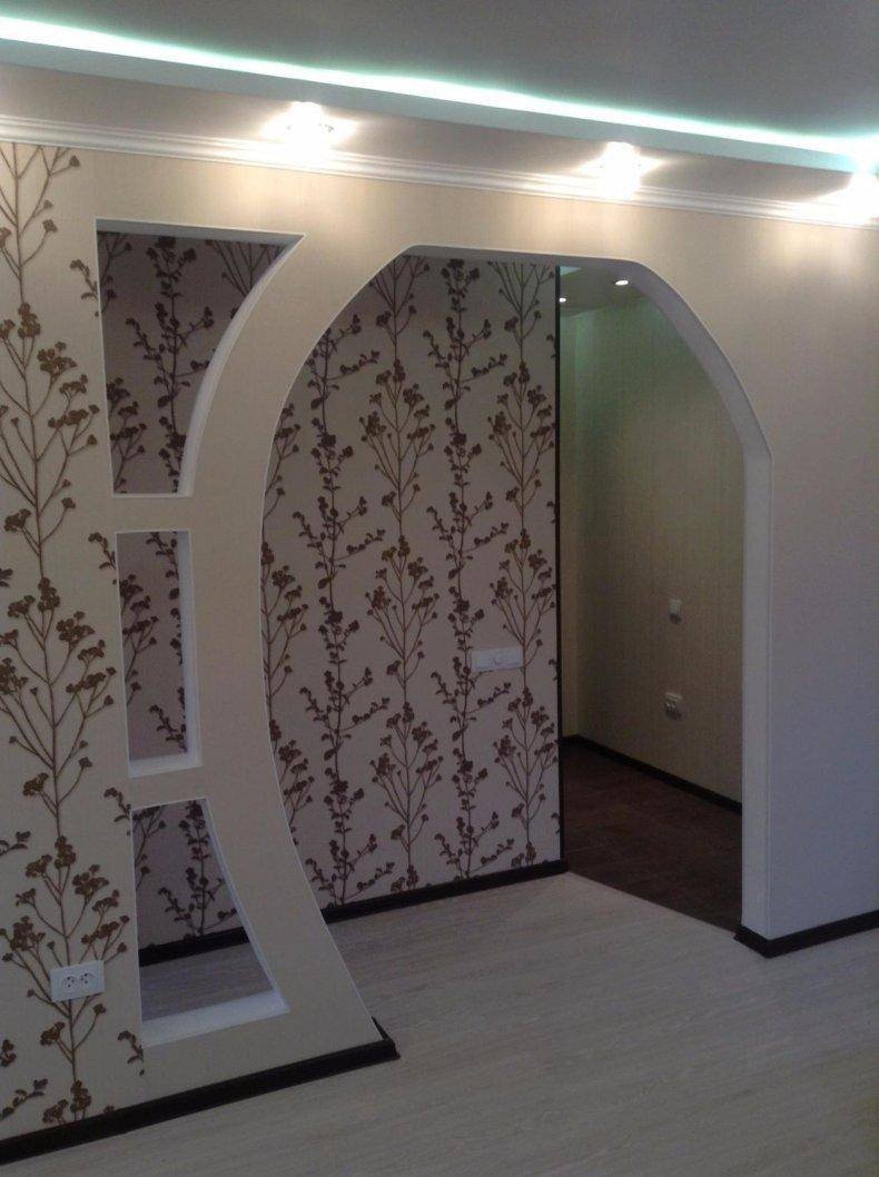 Красивые арки из гипсокартона