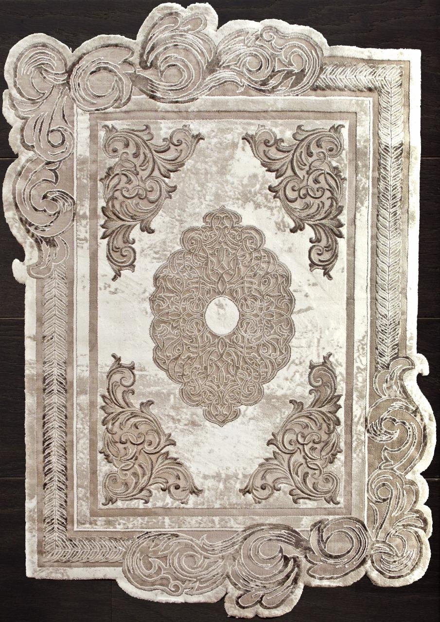 Ковер 00856a - Brown / Brown - прямоугольник - коллекция Safir