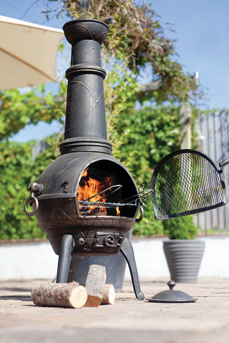 Дровяной гриль-камин Suomi Grill Fireplace