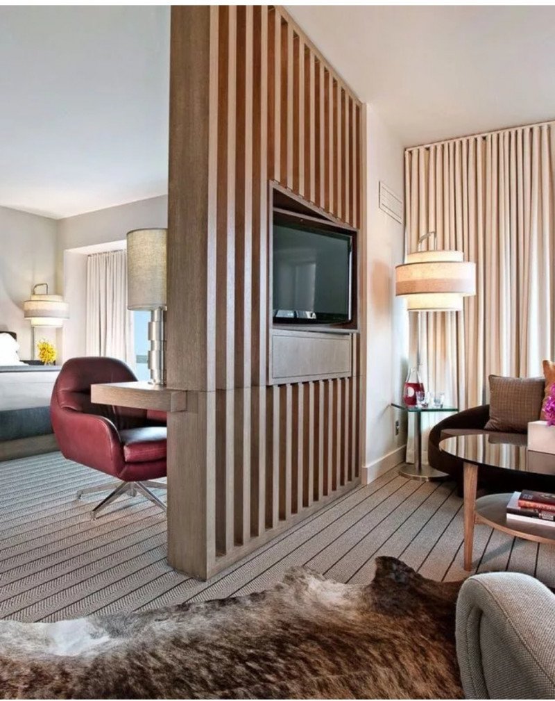 Перегородка для зонирования комнаты