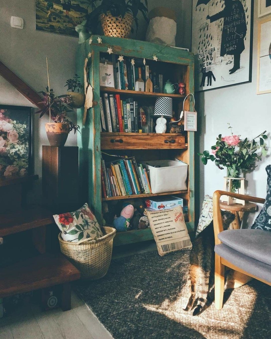 Cottage Core aesthetic комната