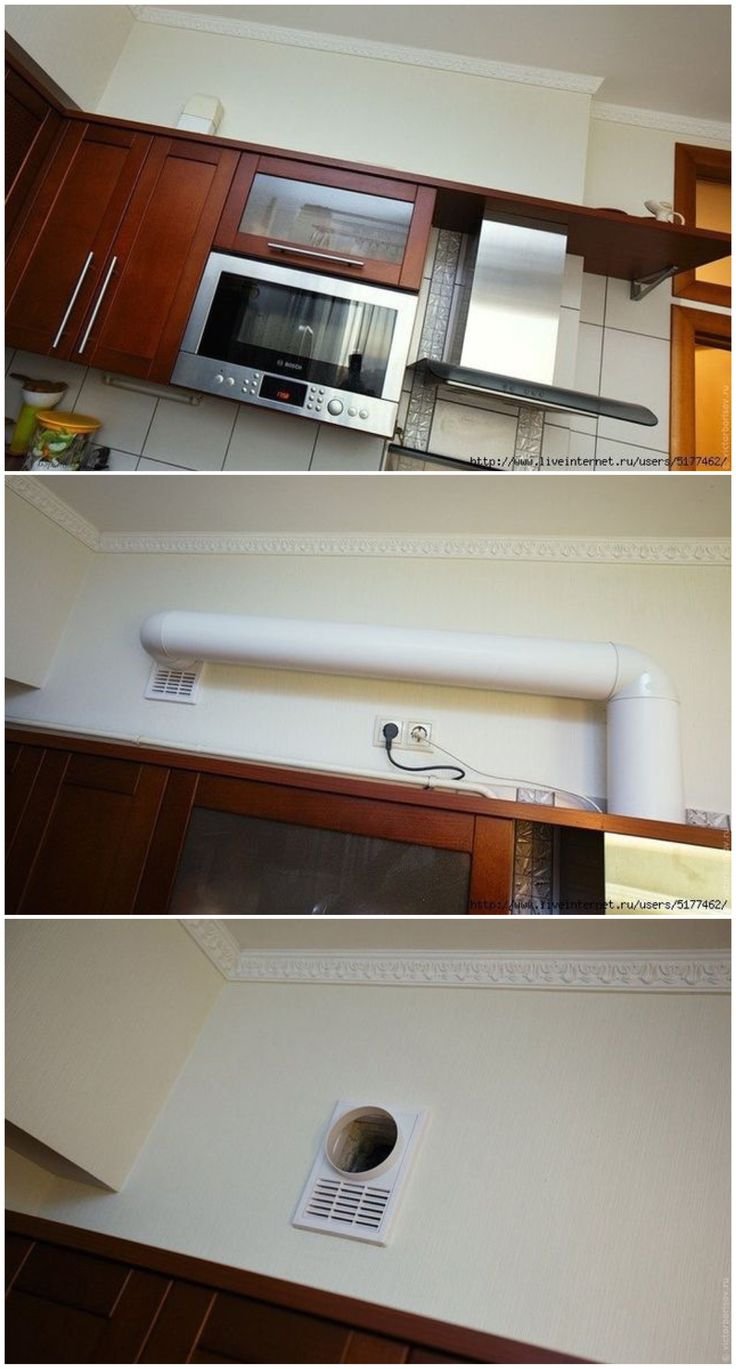 Короб для вытяжки на кухне