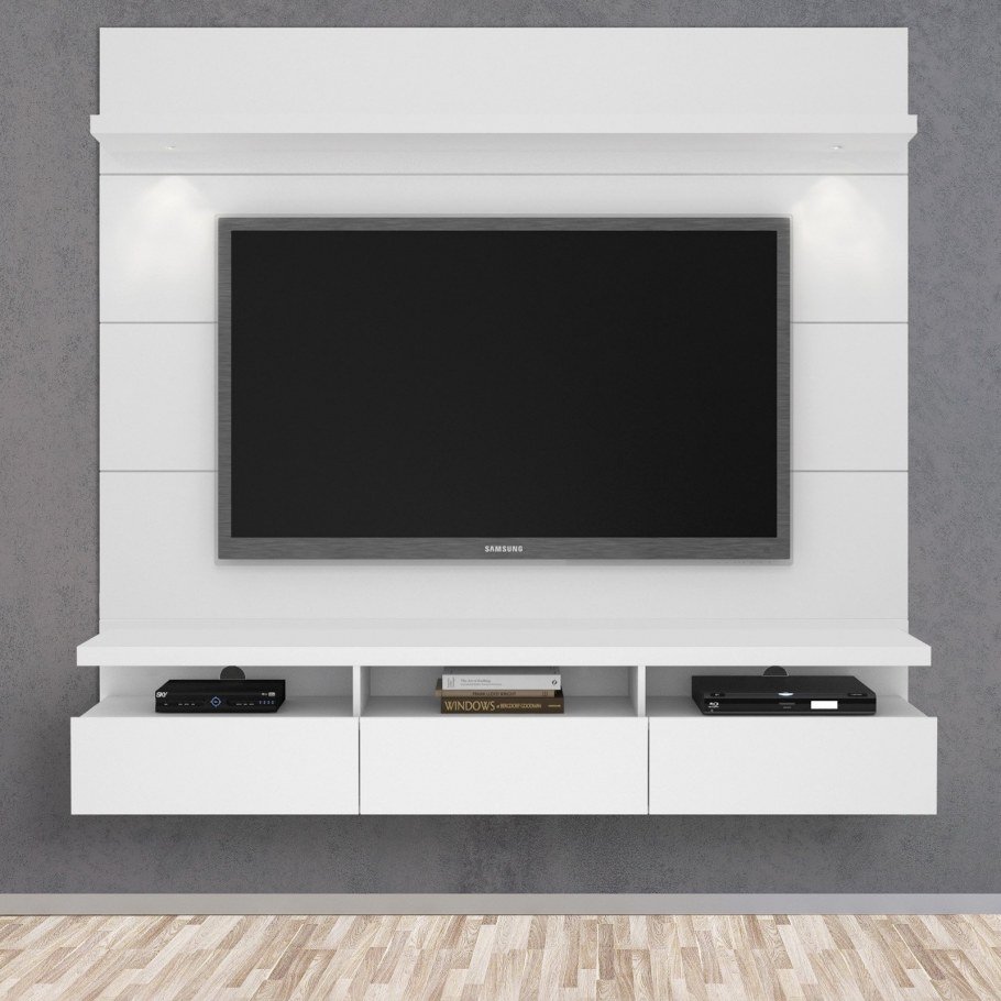 ТВ панель Manhattan Comfort Horizon 2.2 White Gloss белый глянец