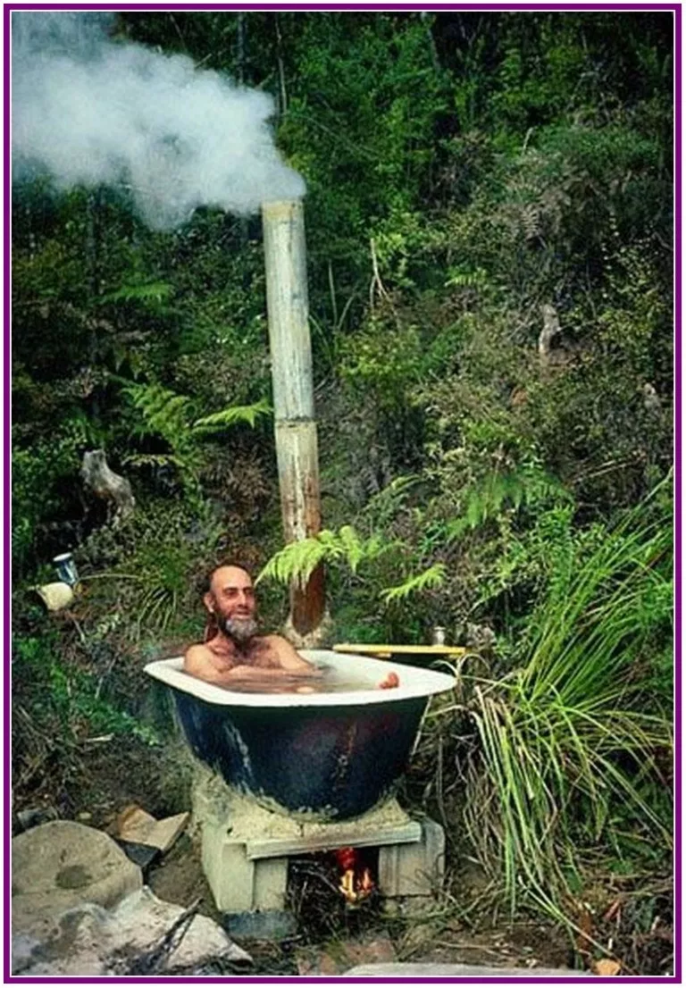 Ванна на даче