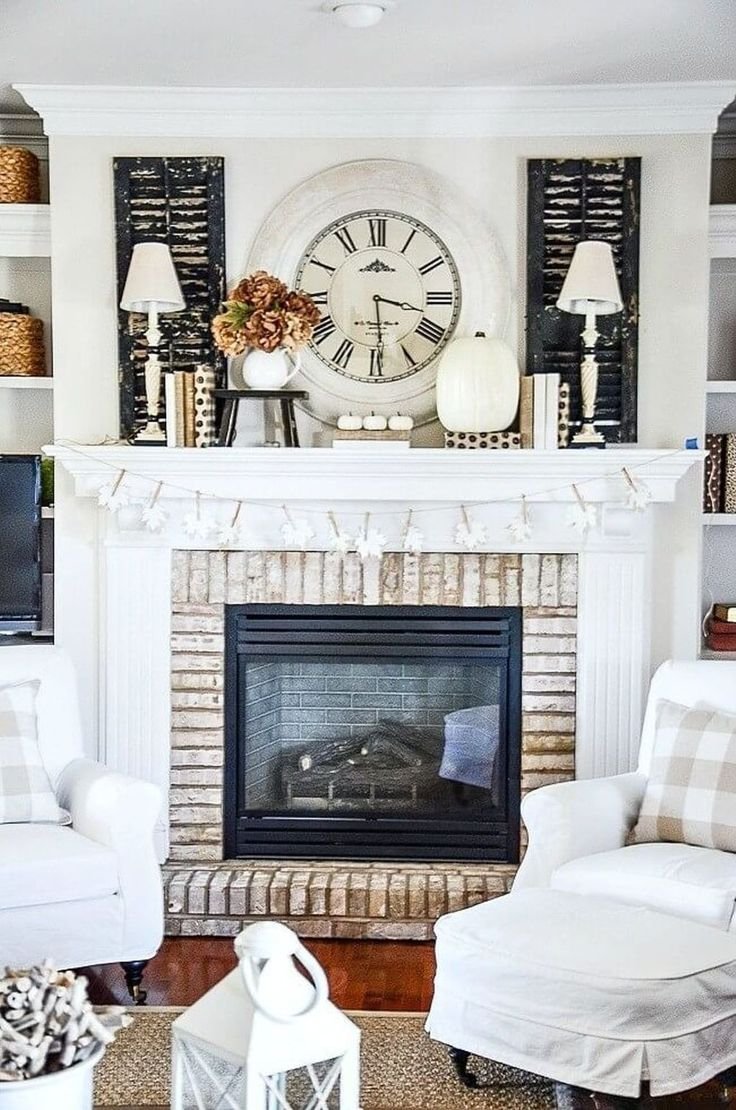 Farmhouse Fireplace Mantel