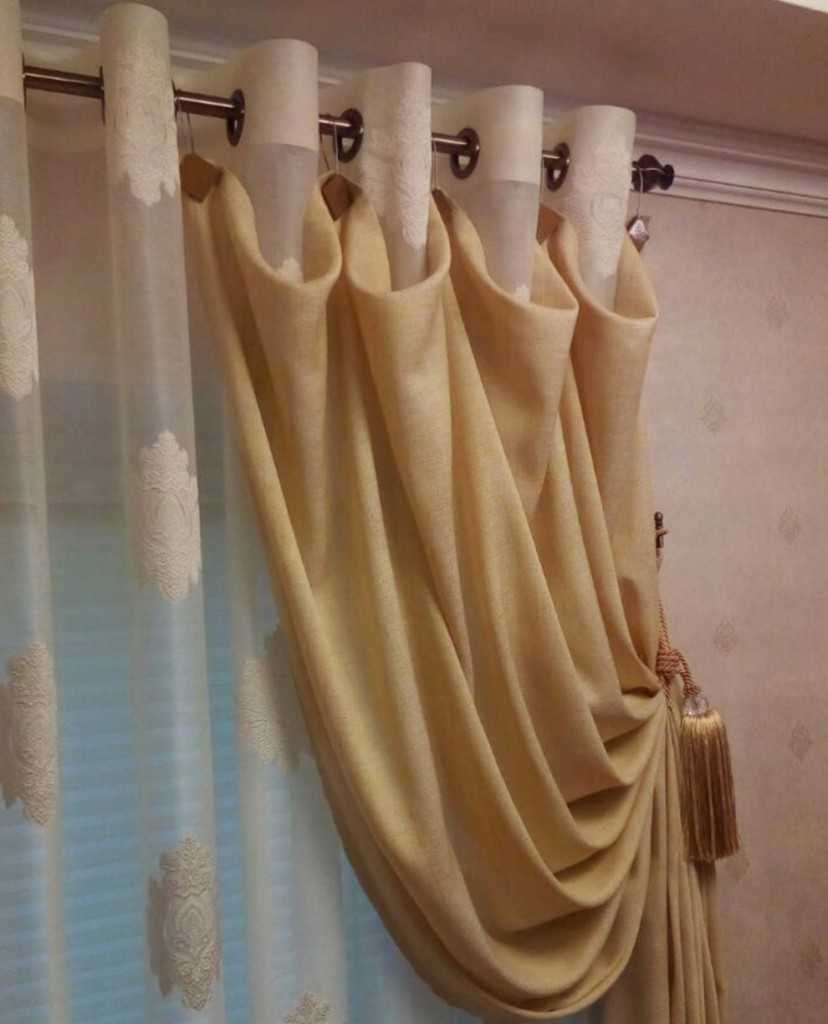 Тюль на люверсах