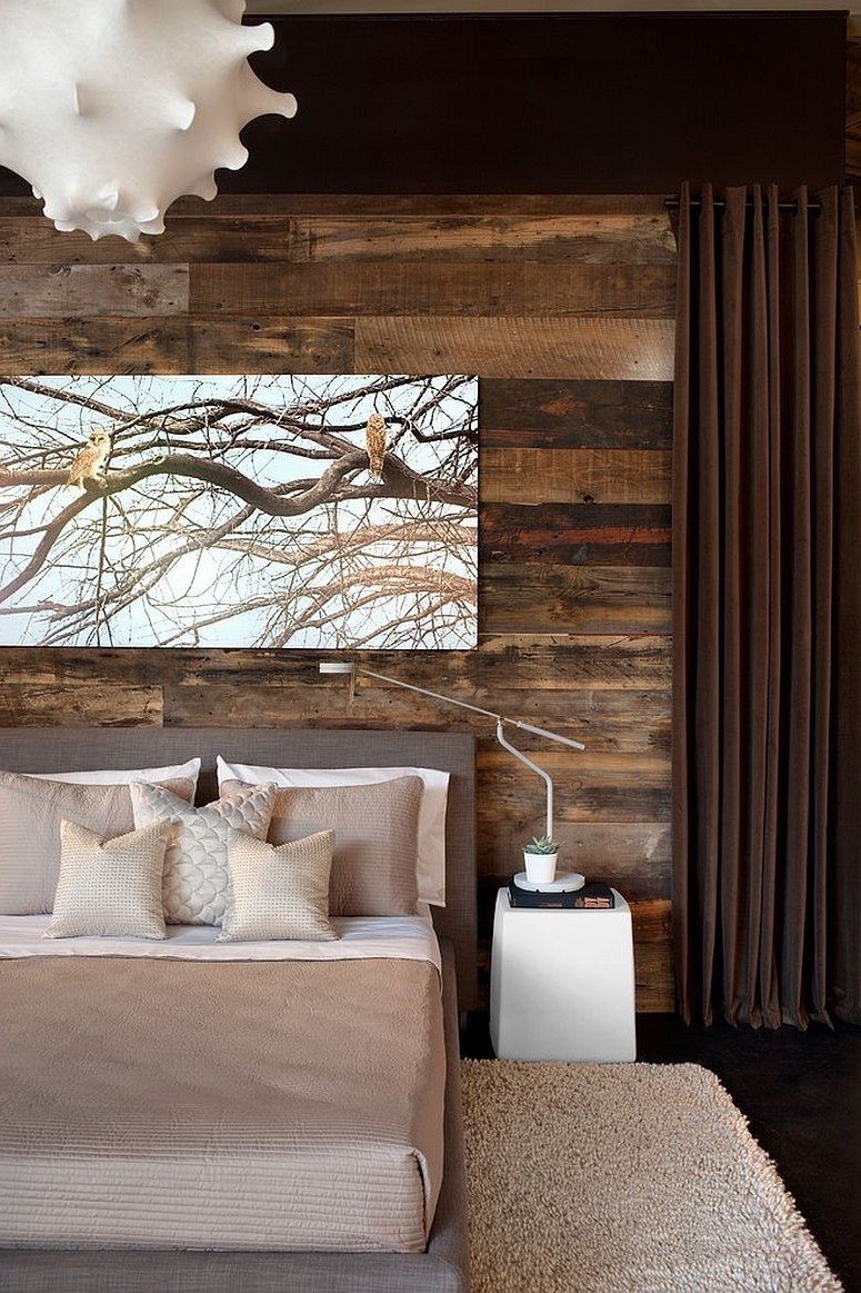 Rustic Wood Decor спальня