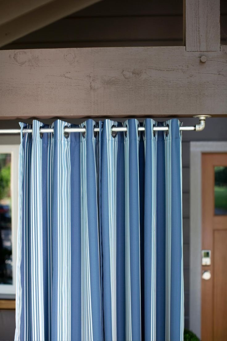 Карниз для уличных штор