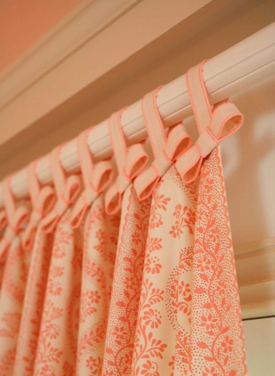 Оригинальное крепление штор