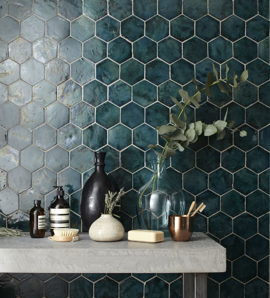 Hexagon Green плитка