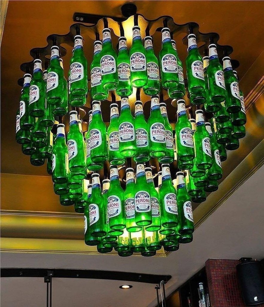 Из пивных бутылок