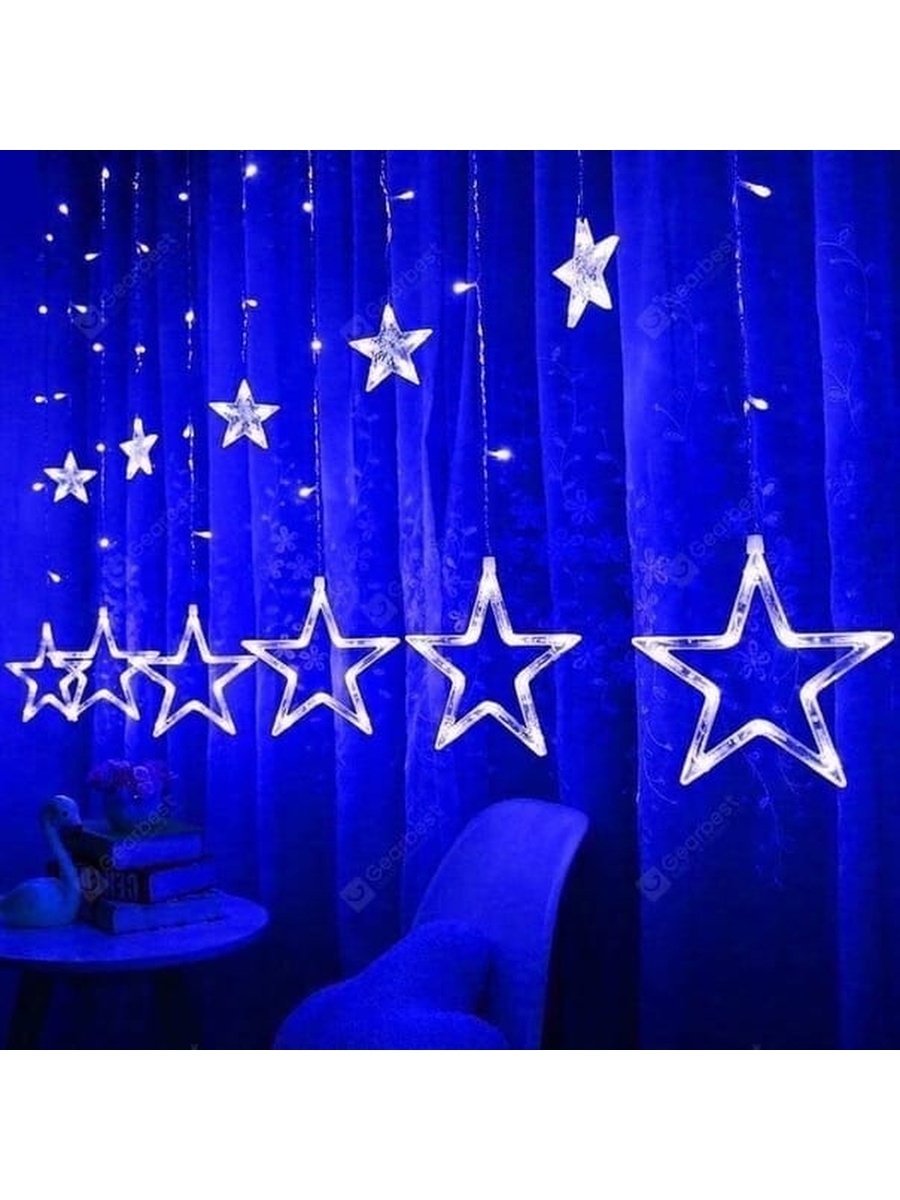 Светодиодная гирлянда звезды Five-Pointed Star