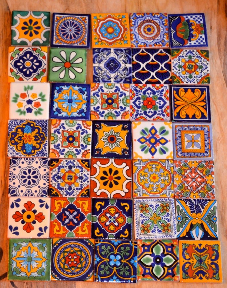 Мексиканская плитка Talavera