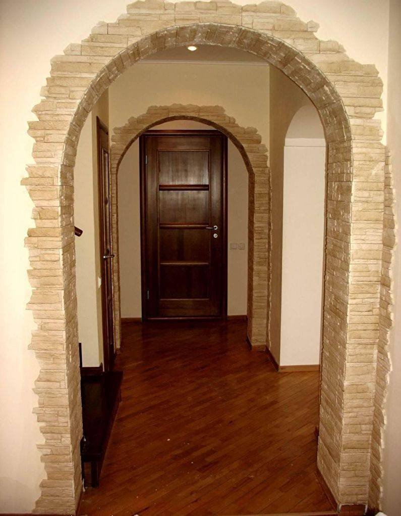 Отделка арки в квартире
