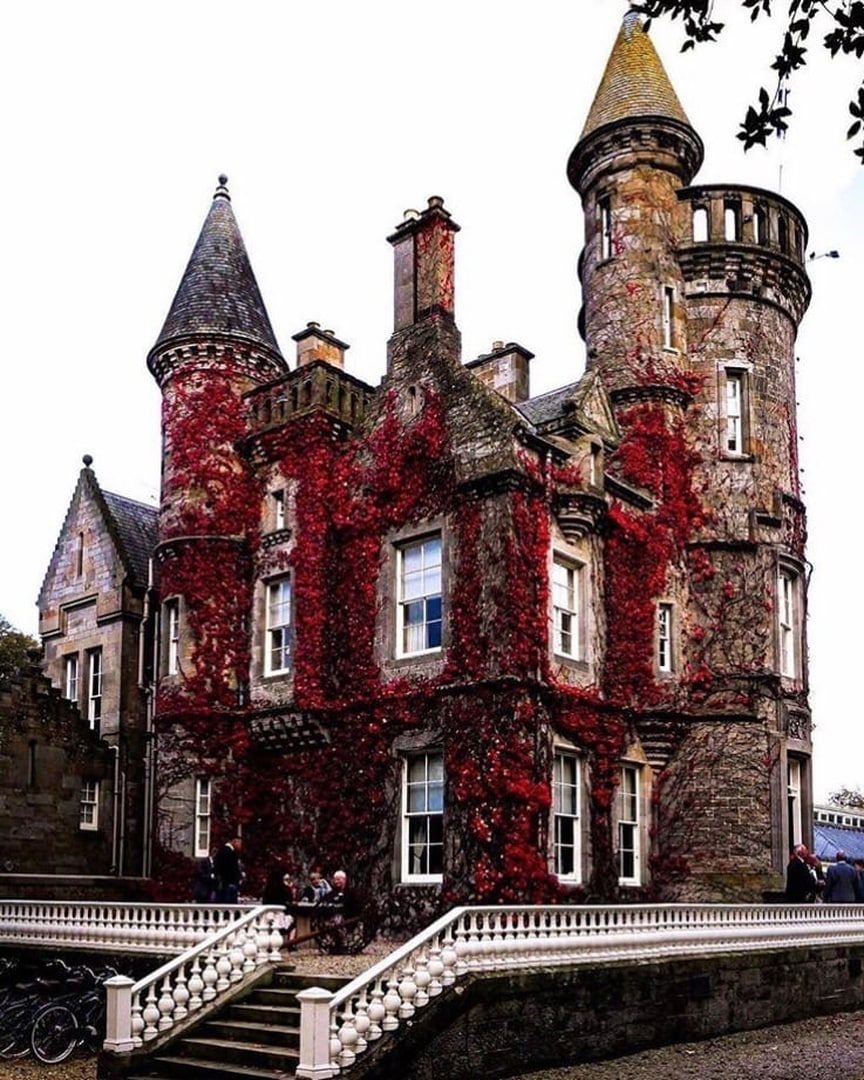 Замок Carlowrie Castle Хэллоуин