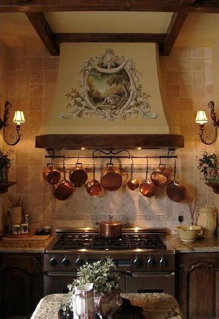 Медный декор для кухни