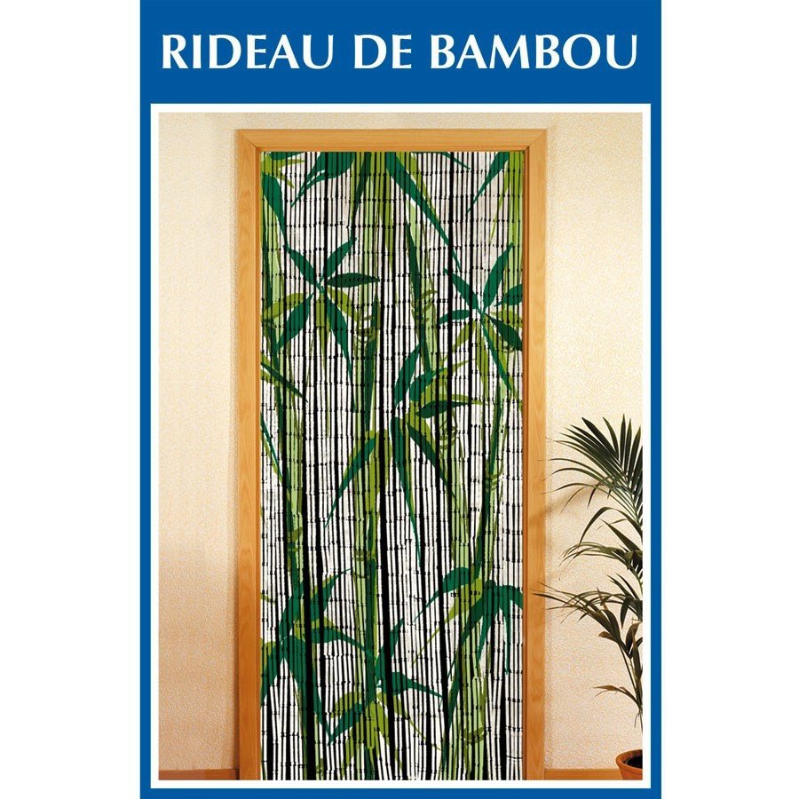 Декоративная занавеска из бамбука