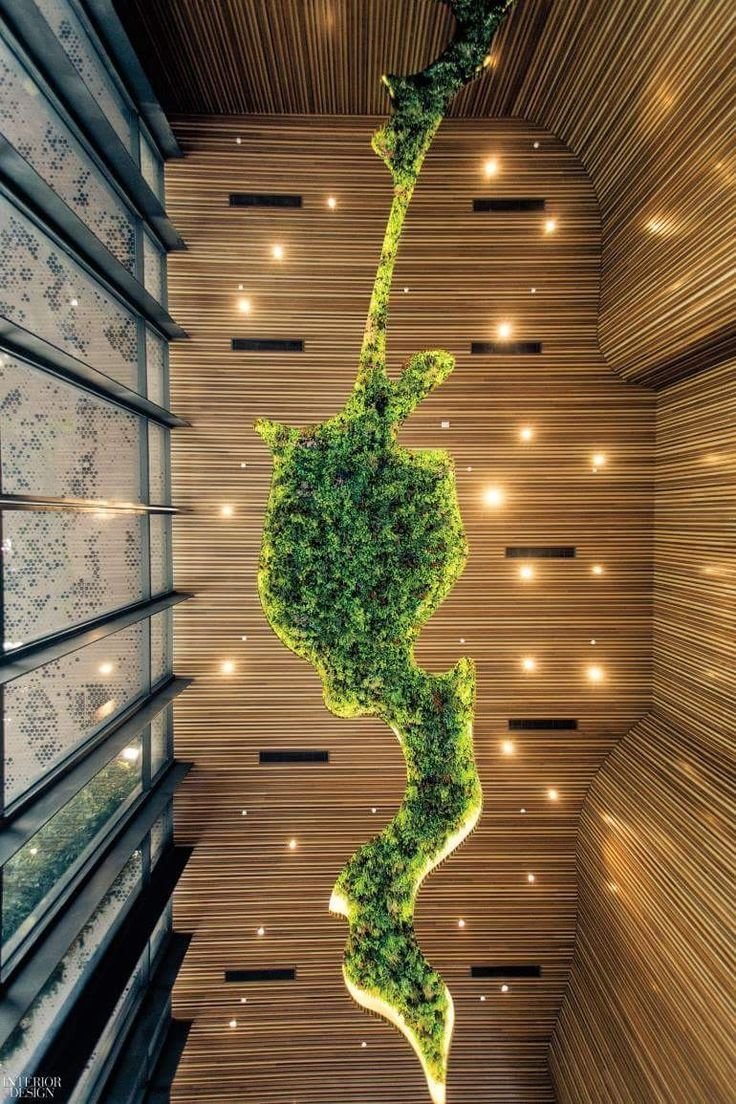 Озеленение потолка