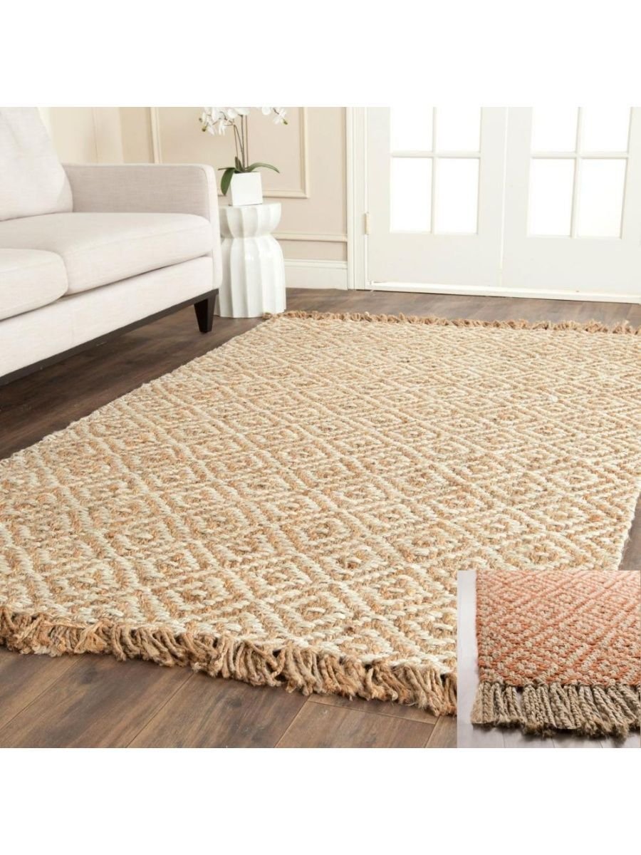 Safavieh natural Fiber 9' Square hand Woven Jute Rug
