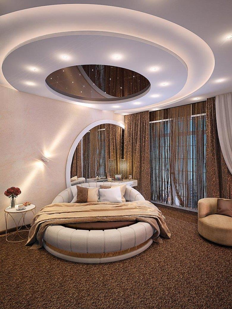 Красивые потолки из гипсокартона