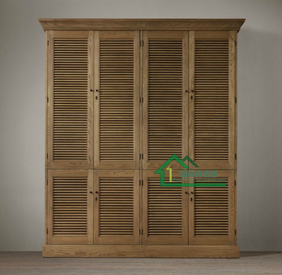 Restoration Hardware мебель с жалюзийными дверками