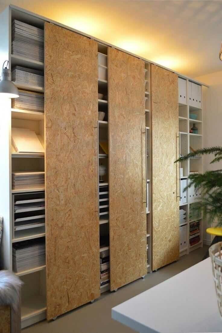 Двери для шкафа из фанеры